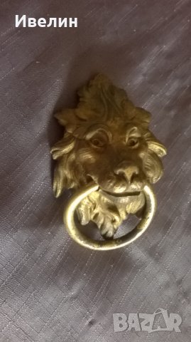 стара барокова апликация-лъвска глава, снимка 2 - Антикварни и старинни предмети - 25174108