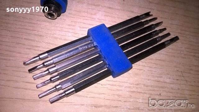 отвертка с много специални накраиници, снимка 3 - Отвертки - 19813864