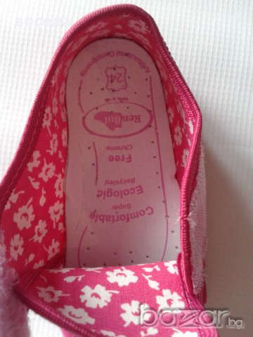 Детски пантофки от памучен текстил с дишаща подметка, снимка 4 - Бебешки обувки - 9856736