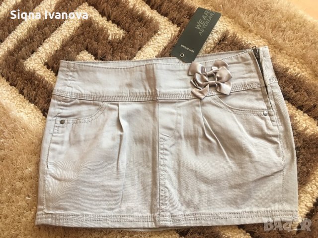  Сива къса пола Terranova