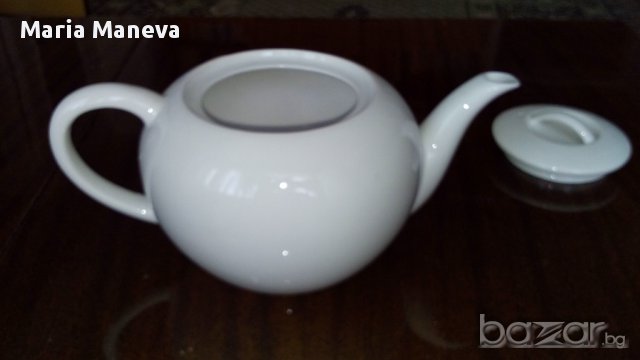 чайник порцелан старинен, снимка 2 - Кухненски принадлежности - 14457564