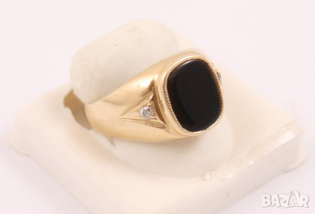  златен пръстен 44318, снимка 2 - Пръстени - 25651396