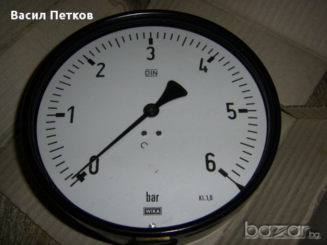 Манометри до 6 бара, снимка 4 - Резервни части за машини - 15515361