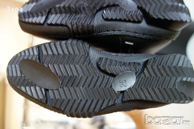 нови италиански кожени ботуши, 25ти номер, снимка 2 - Детски маратонки - 12542726