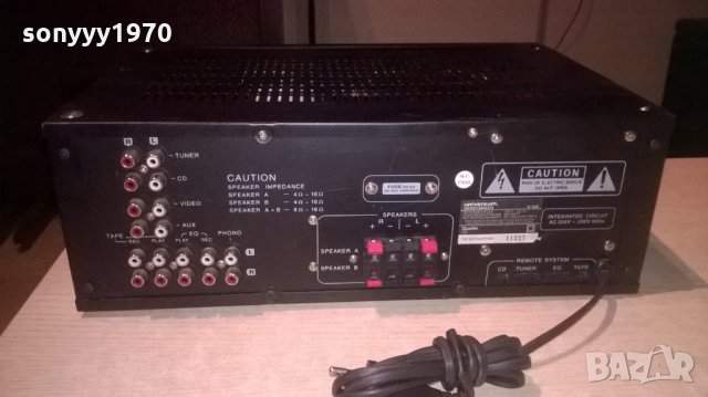 universum v155 amplifier-внос швеицария, снимка 6 - Ресийвъри, усилватели, смесителни пултове - 23615956