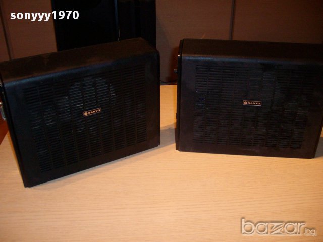 sanyo speaker system-made in japan-внос швеицария, снимка 1 - Ресийвъри, усилватели, смесителни пултове - 11936598