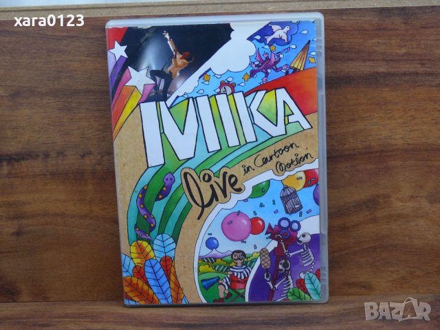 MIKA ‎– Live In Cartoon Motion, снимка 1 - CD дискове - 20884506