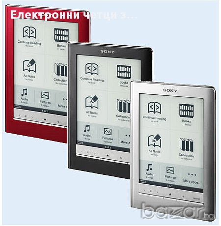 електронен четец / ereader Sony PRS-600 6" E-ink, снимка 1 - Електронни четци - 11091268