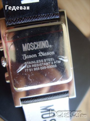 Moschino 'Jason Blason' Chronograph -60%, снимка 4 - Мъжки - 16384895