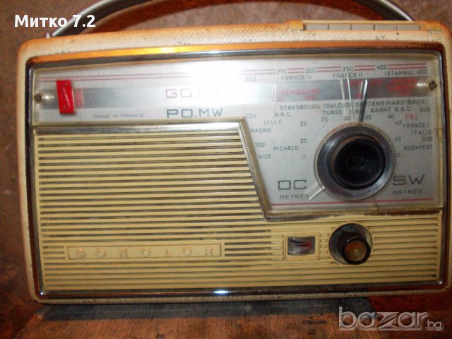 Стар транзистор Sonolor , снимка 3 - Други ценни предмети - 16946690