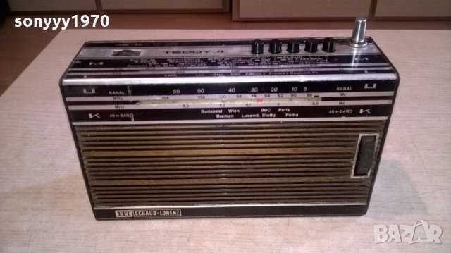 itt schaub-lorenz teddy 4-ретро колекция-внос швеицария, снимка 5 - Ресийвъри, усилватели, смесителни пултове - 24903505