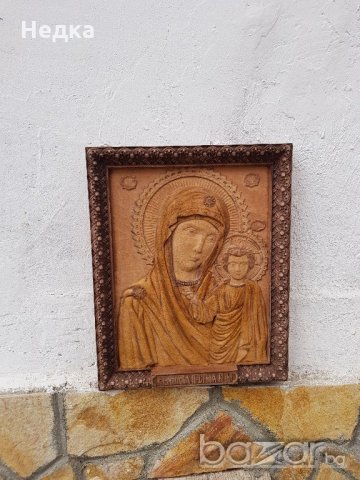 Дърворезба, Икони ИСУС ХРИСТОС или Богородица , снимка 5 - Икони - 21416135