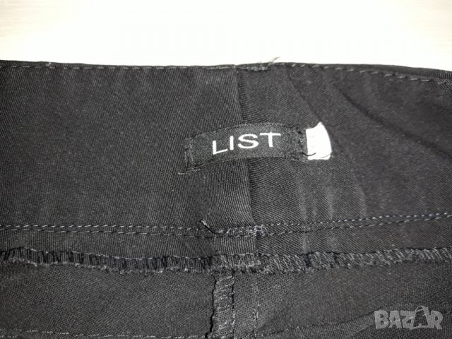 Дамски черен панталон марка List внос от чужбина , снимка 2 - Панталони - 23704073