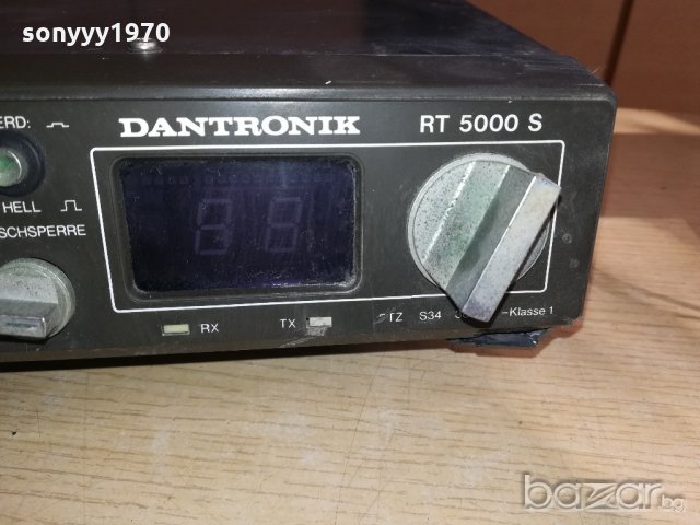 dantronik rt5000s-станция+слушалка-внос швеицария, снимка 6 - Ресийвъри, усилватели, смесителни пултове - 20646652