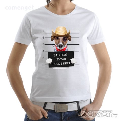 New! Уникална дамска тениска BAD DOG MEXICO! Създай модел по Твой дизайн, свържи се нас!, снимка 2 - Тениски - 8691584