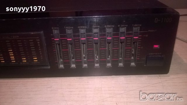 soundwave-q1100 equalizer-внос швеицария, снимка 7 - Ресийвъри, усилватели, смесителни пултове - 19595641
