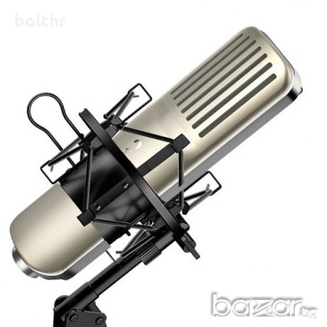 Професионален кондензаторен микрофон за студио и стрийминг Q8, снимка 2 - Микрофони - 20520449