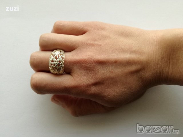 Сребърен пръстен - сребро проба 925, снимка 4 - Пръстени - 17637671