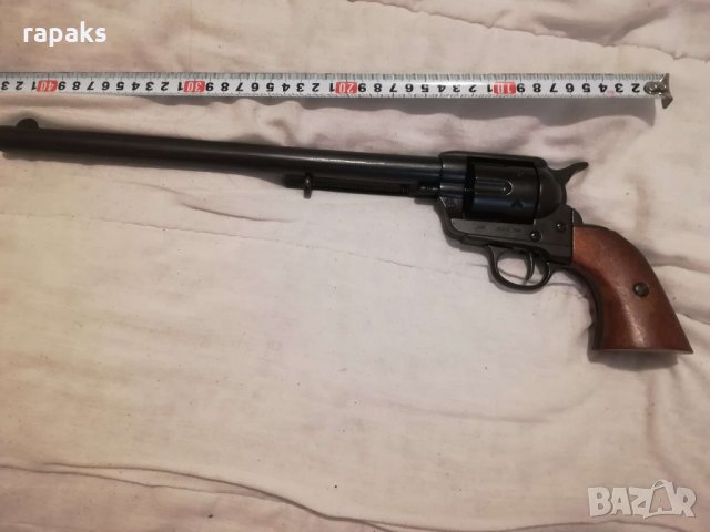 Каубойски и дългоцев пистолет /револвер Колт. Реплики за декорация, снимка 3 - Колекции - 24638497