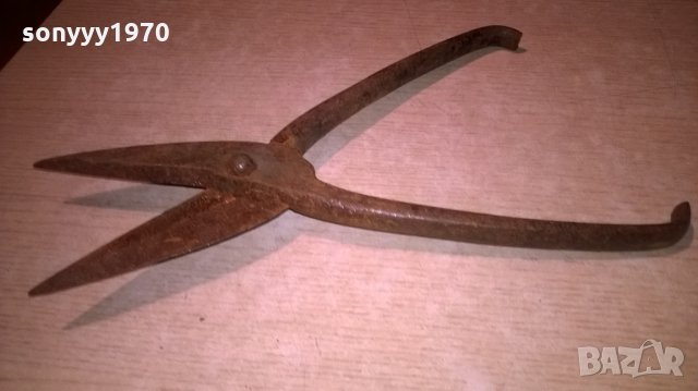 АНТИКА-ножица за ламарина-33см-стара истинска, снимка 3 - Други инструменти - 23681477