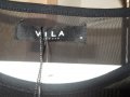 Нова черна дамска рокля Vila с тюл, М, от 40 евро, снимка 10