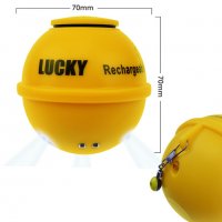 Безжичен сонар Lucky с презареждаеми батерии и цветен дисплей , снимка 10 - Стръв и захранки - 25809676
