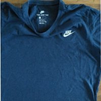 Nike T-Shirt Navy Futura - страхотна мъжка тениска, снимка 3 - Тениски - 25823196