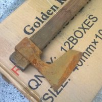 брадва с дървена дръжка, снимка 6 - Градински инструменти - 19414273