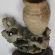 Стенна ваза 19-ти век , сапунен камък , снимка 10 - Антикварни и старинни предмети - 13774010