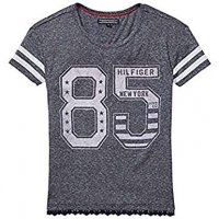 Tommy Hilfiger Shirt Bibi - страхотна юношеска тениска КАТО НОВА , снимка 1 - Детски тениски и потници - 25700332