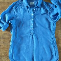 Massimo Dutti womens shirt - страхотна дамска риза 100% ЛЕН, снимка 2 - Ризи - 25995638