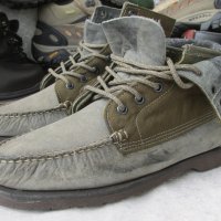 КАТО НОВИ VANE X SEBAGO® 42 - 43 мъжки боти естествена кожа, мокасини за яхтинг, vibram®, снимка 6 - Мокасини - 20764559