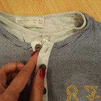 Zara + LC&Co две страхотни блузи, 6-7 год, снимка 6 - Детски Блузи и туники - 22313042