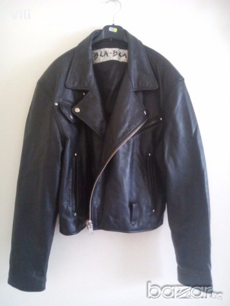 Кореиско кожено яке - естествена кожа -размер М - 48., снимка 1