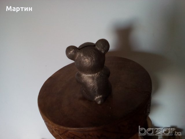 Масивна  посребрена  - Касичка - 1 бр. ( 778004) , снимка 3 - Декорация за дома - 18316282