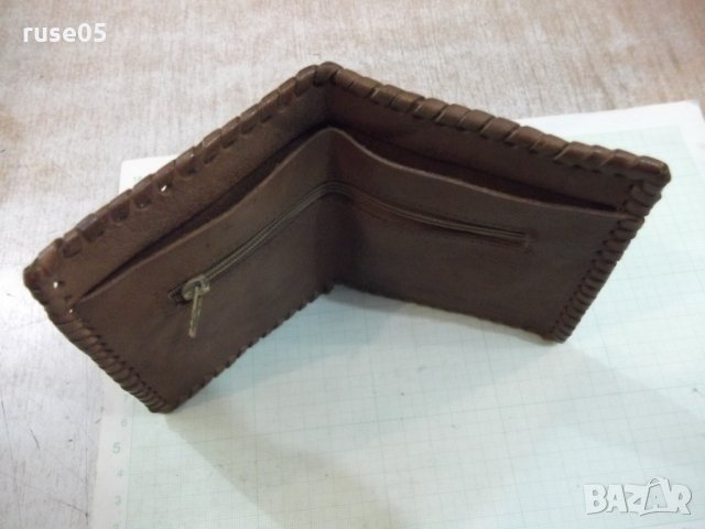 Портмоне от ест. кожа "МК - Георги Димитров - Русе" от соца, снимка 4 - Други ценни предмети - 25161072