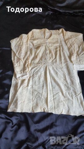 Автентична ефирна къса кенарена риза 4, снимка 2 - Антикварни и старинни предмети - 26105711