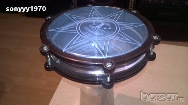 PARTY TIME-Тарамбука нова иноксова/метална 32х22 см-с врътки, снимка 14 - Ударни инструменти - 15733470