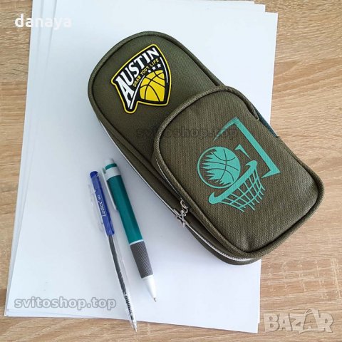 Ученически несесер за моливи с два ципа за момчета, снимка 6 - Ученически пособия, канцеларски материали - 26152219