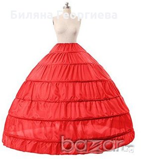 Кринолин за рокля 6 обръча червен в Други в гр. Перник - ID20998059 —  Bazar.bg