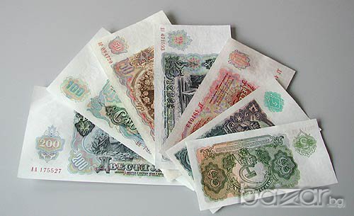 Банкноти - отлични 7 броя нециркулирали и непрегъвани (минт) банкноти от 1951г. и 500 лева, снимка 2 - Нумизматика и бонистика - 7280097