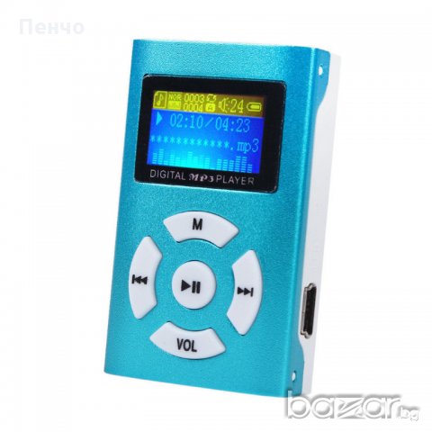 USB MP3 Player плеър с дигитален LCD екран за музика 32GB Micro SD TF Card, снимка 9 - MP3 и MP4 плеъри - 20101381
