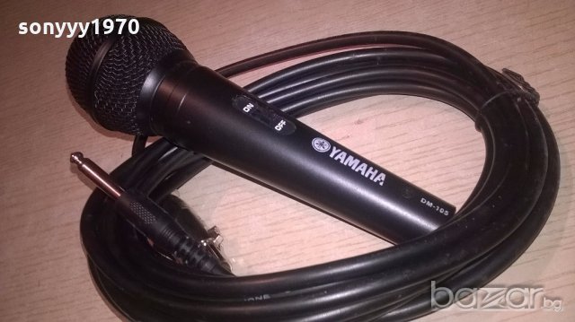 yamaha dm-105 microphone-с кабел и жакове-внос швеицария, снимка 8 - Микрофони - 19899634