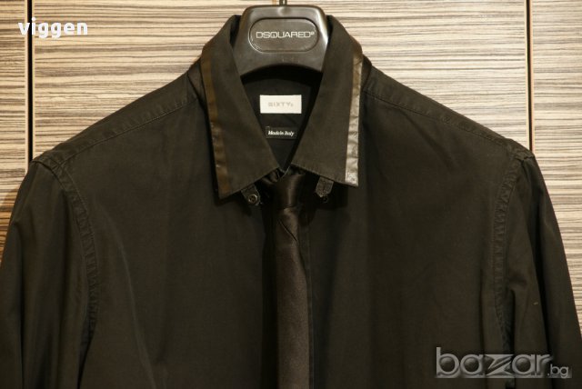Sixty (Energie) модерна мъжка риза с дълъг ръкав  + тясна вратовръзка. Двоен сет. G-Star Boss, снимка 6 - Ризи - 11717751