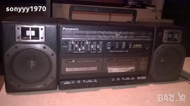 panasonic rx-ct800-ретро колекция-внос швеицария, снимка 7 - Ресийвъри, усилватели, смесителни пултове - 22527440