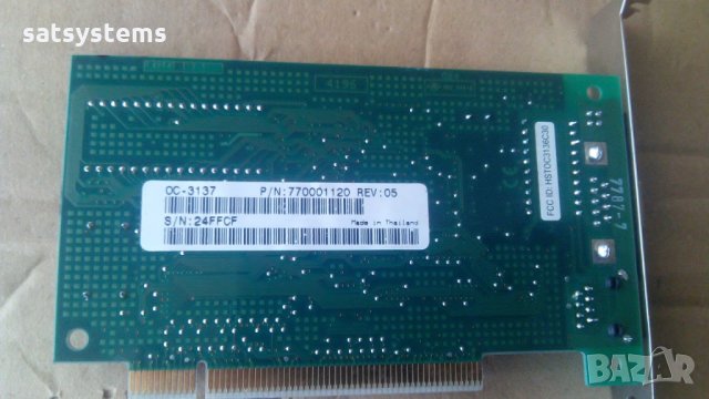 PCI 16/4 token ring network adapter card Olicom OC-3137, снимка 7 - Мрежови адаптери - 22874711