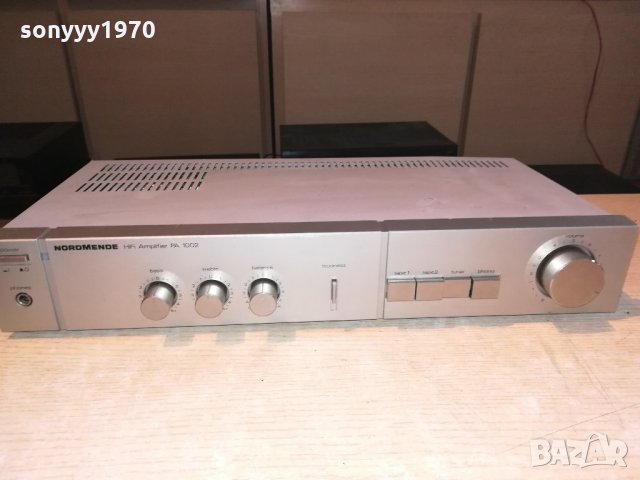 nordmende pa1002-hifi amplifier-внос швеицария, снимка 9 - Ресийвъри, усилватели, смесителни пултове - 21639810