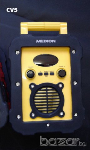 Радио противоударно MEDION, влагоустойчиво, MP3!, снимка 6 - MP3 и MP4 плеъри - 13637025