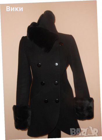 Дамско асиметрично елегантно палто Радекс / Radek's Collection, снимка 3 - Палта, манта - 24093201