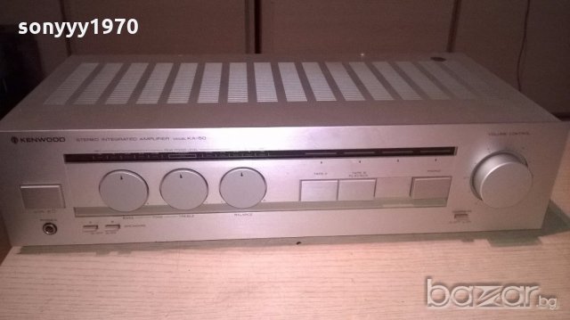 kenwood ka-50 amplifier-330w-japan-внос швеицария, снимка 3 - Ресийвъри, усилватели, смесителни пултове - 18558878